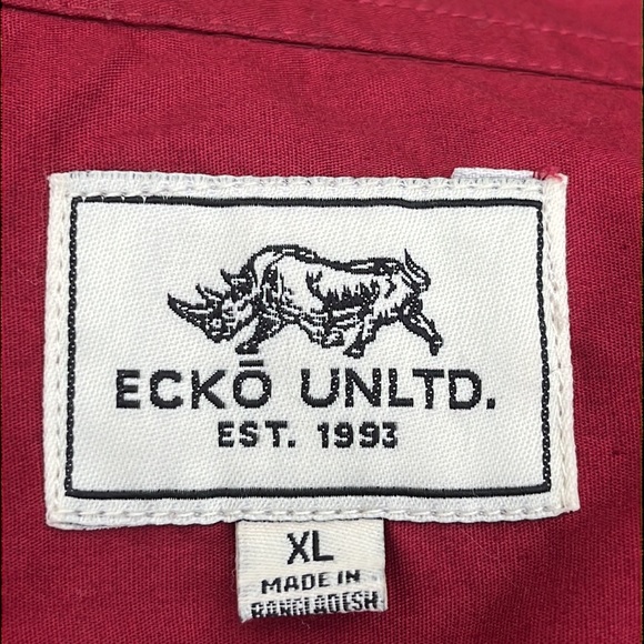 ECKO UNLTD. cotton casual shirt XL - Picture 7 of 8
